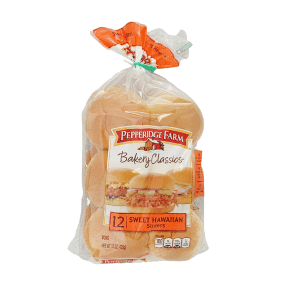 BREAD SWEET HAWAIIN SLIDER BUNS 12PCS