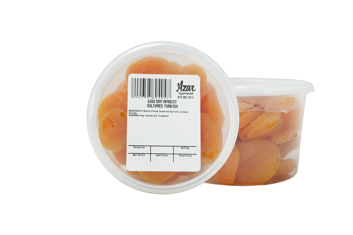 APRICOTS DRIED SULFURED TURKISH 6265