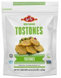 PLANTAINS SLICED GREEN TOSTONES