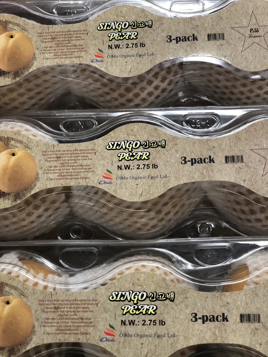 PEARS ASIAN PACK