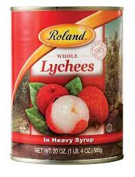 LYCHEES WHOLE IN SYRUP