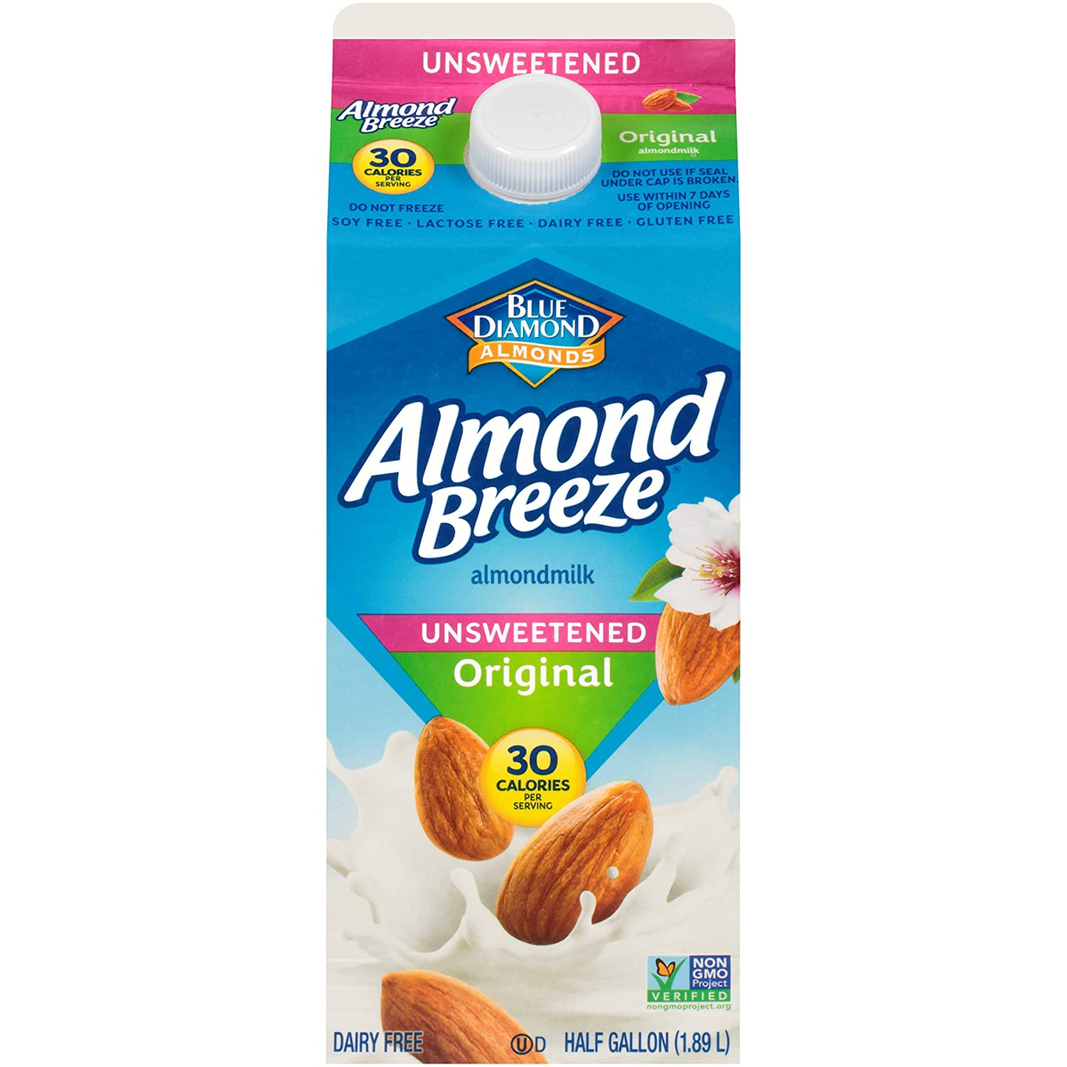 MILK ALMOND BREEZE ORIGINAL UNSWEETENED