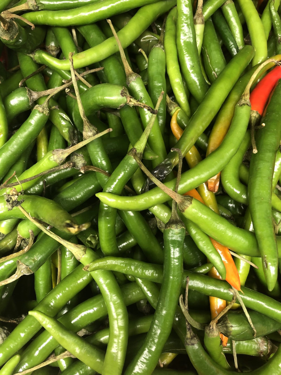 PEPPER FINGER HOT GREEN