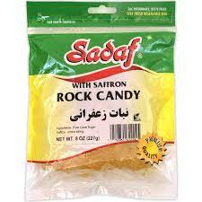 CANDY SUGAR ROCK WITH SAFFRON