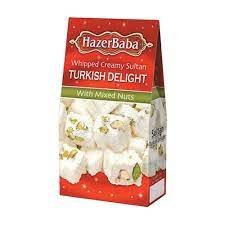 HAZERBABA MIX NUT TURKISH DELIGHT ROLL  100GR