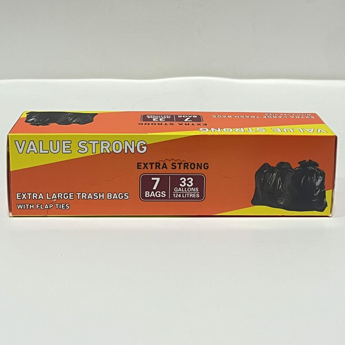 TRASH BAGS BLACK 33 GALLON