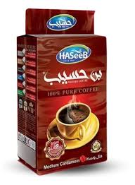 HASEEB COFFEE TURKISH MED CARDAMOM 500GR