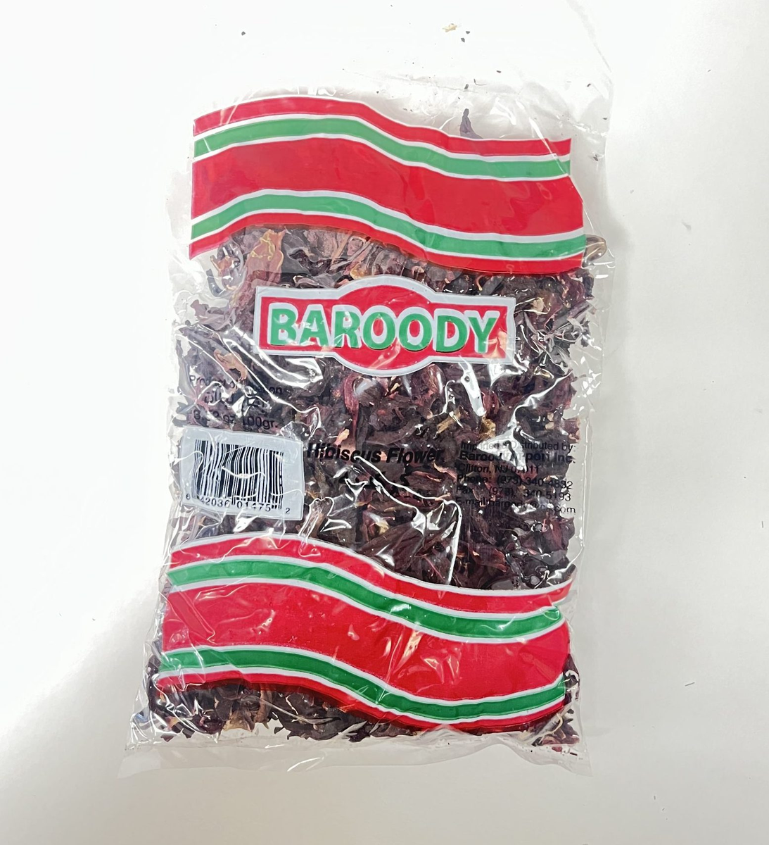 BAROODY HIBISCUS FLOWER KARKADE  100GR