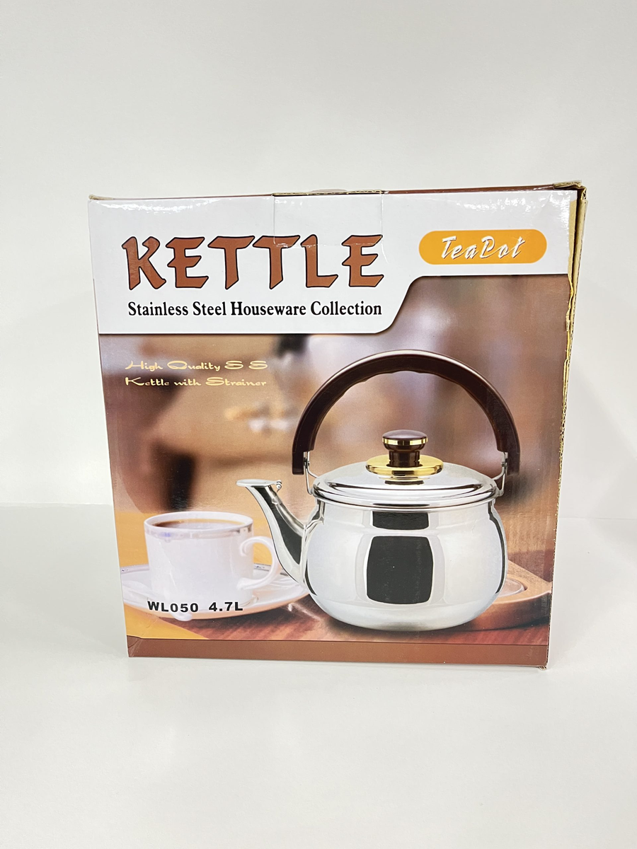 TEA KETTLE WITH STRAINER 4.7LITER