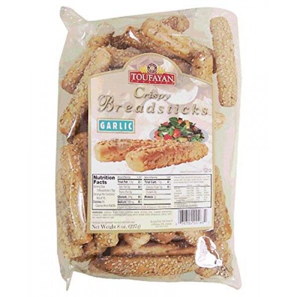 BREADSTICKS GARLIC SESAME