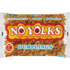 DUMPLING EGG WHITE NOODLES