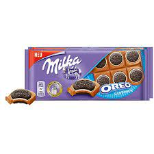 MILKA OREO MILK CHOCOLATE BAR  92GR