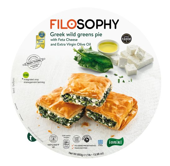 PASTRY GREEK WILD GREENS AND FETA 