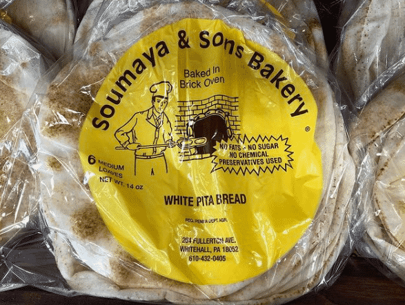 BREAD PITA WHITE MEDIUM