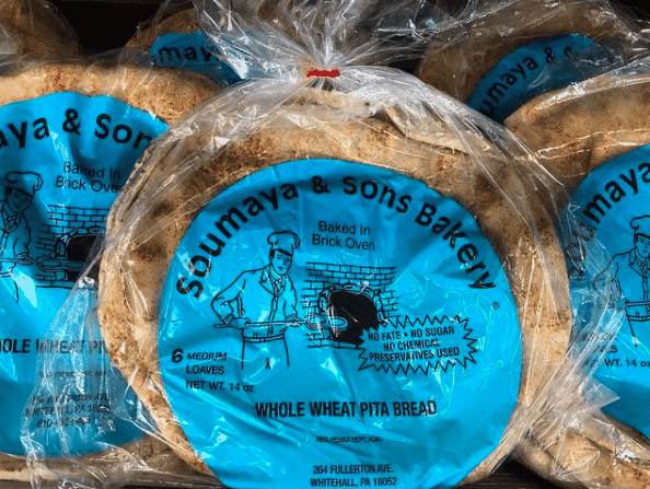 BREAD PITA WHEAT MEDIUM