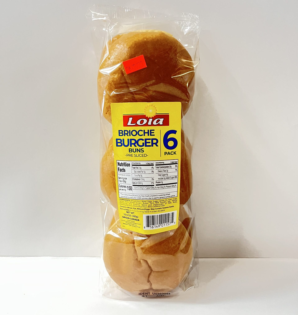 BRIOCHE BURGER BUNS