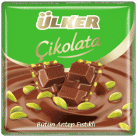 ULKER CHOCOLATE MILK PISTACHIO 65GR