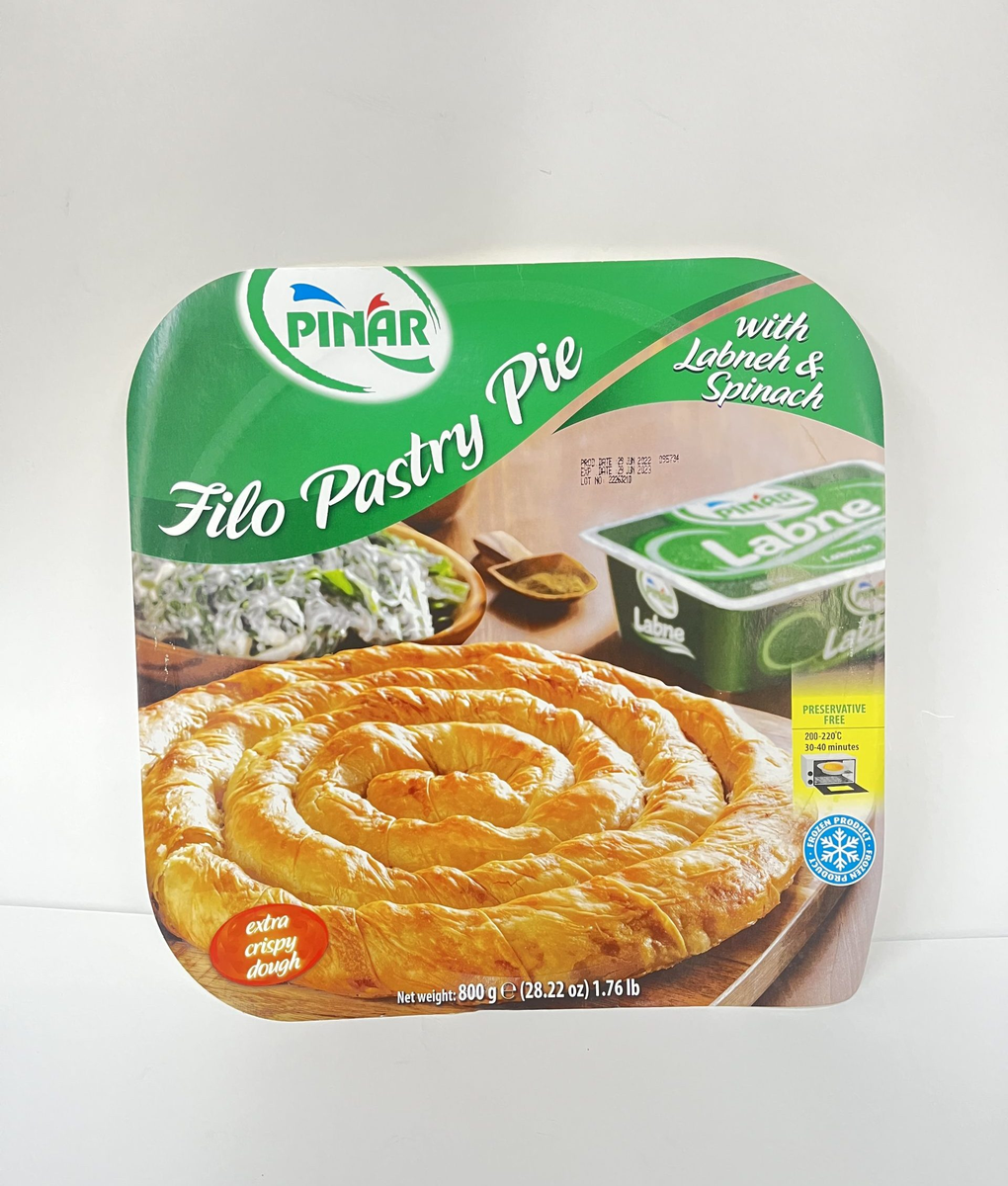 PASTRY FILO WITH SPINACH AND LABNE