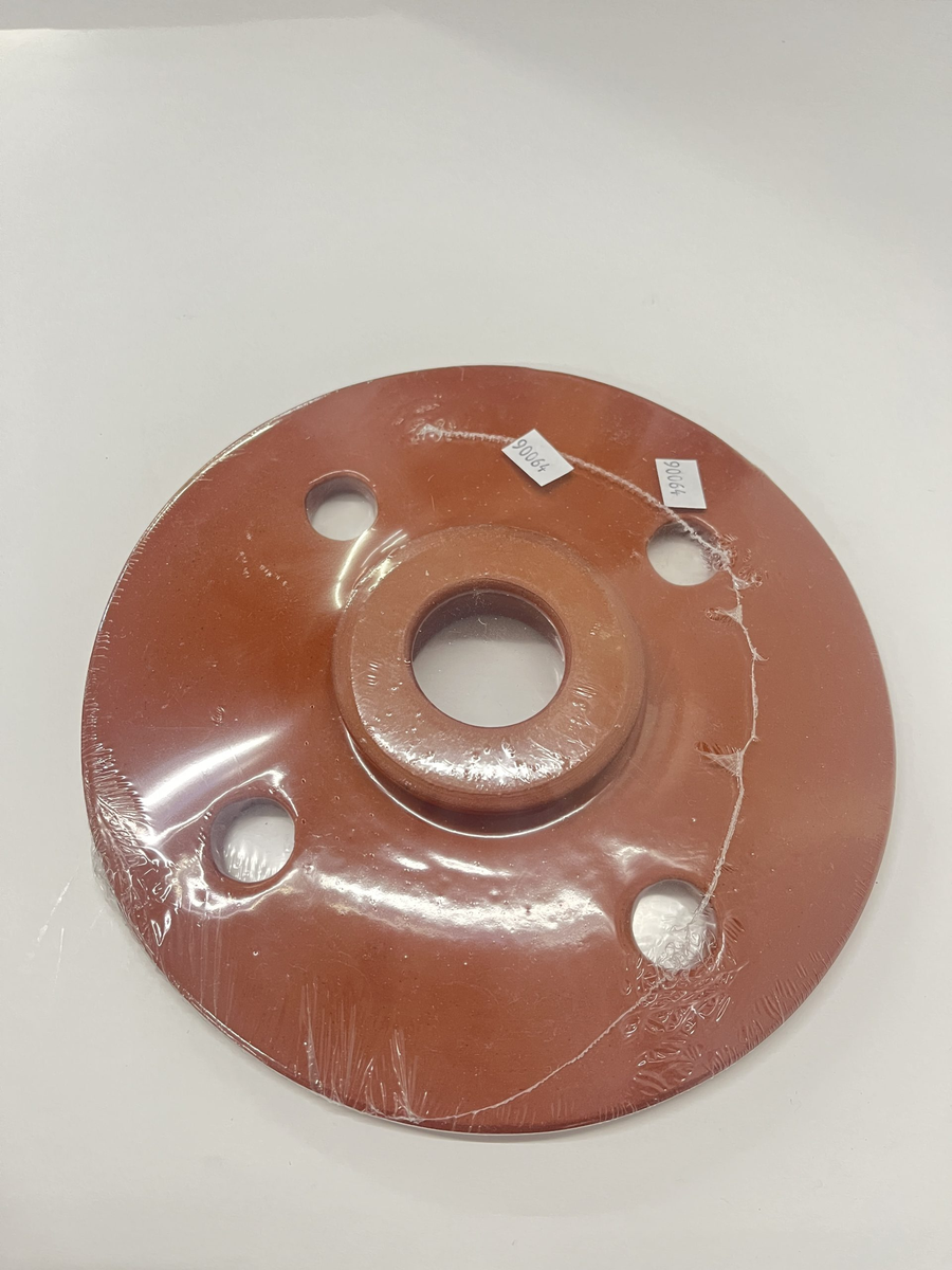 DOLMA LID WEIGHTED PLATE GLAZED THIN  MEDIUM