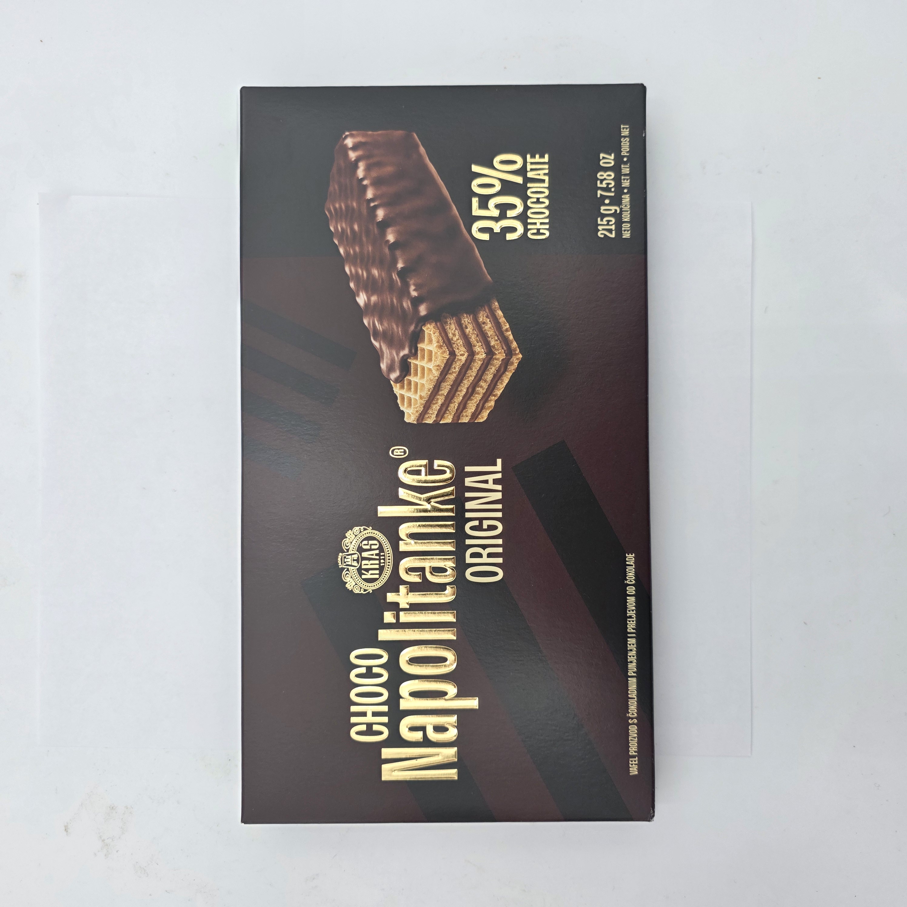 NAPOLITANKE CHOCOLATE COVERED WAFERS