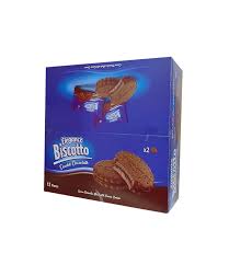 COOKIES CHOCOLATE WITH CHOCOLATE CREAM BOX