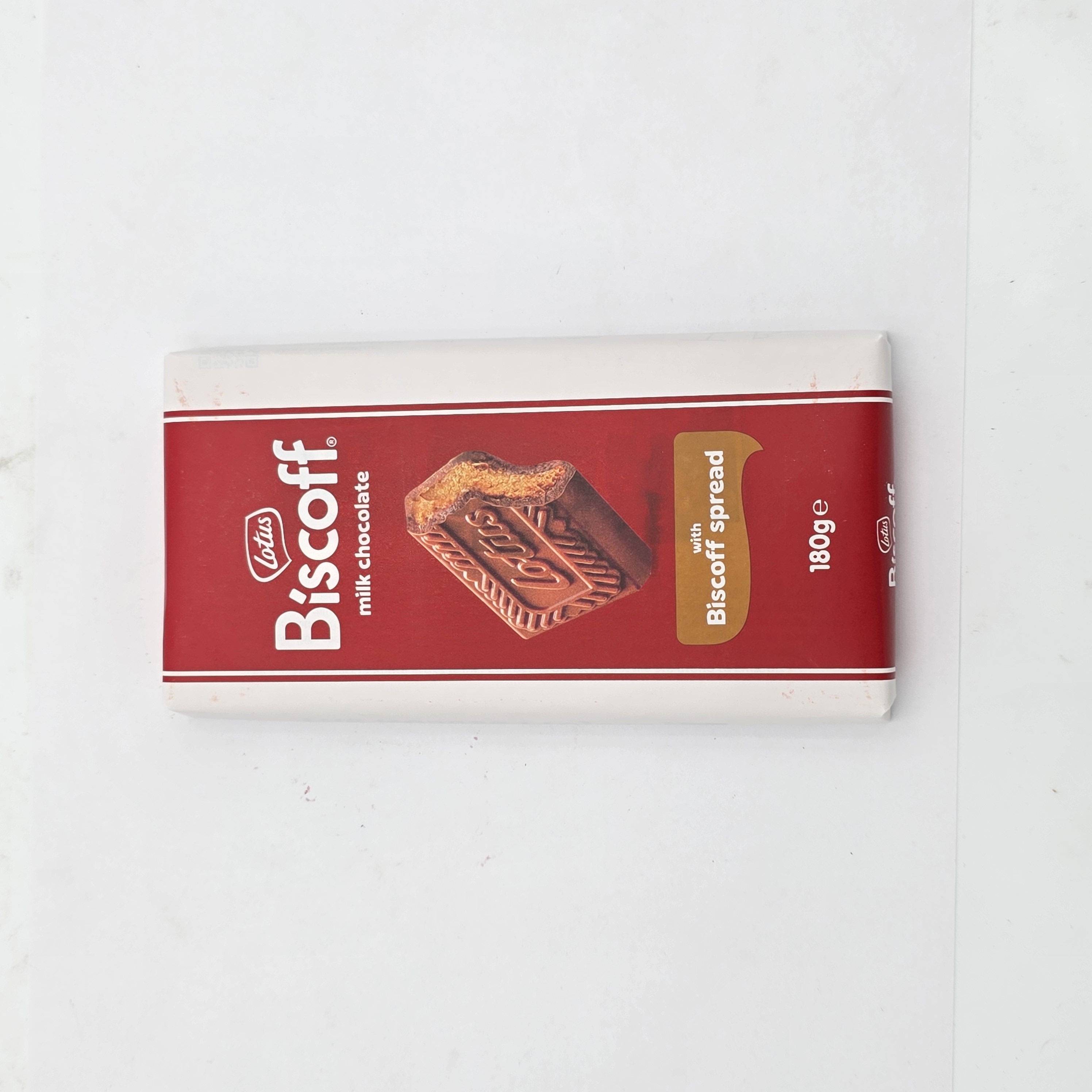 MILK CHOCOLATE WITH BISCOFF SPREAD