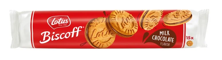 COOKIES BISCOFF SANDWICH MILK CHOCOLATE CREAM
