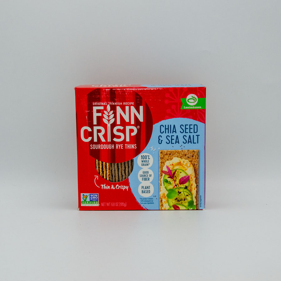 CRACKERS CHIA SEED SEA SALT