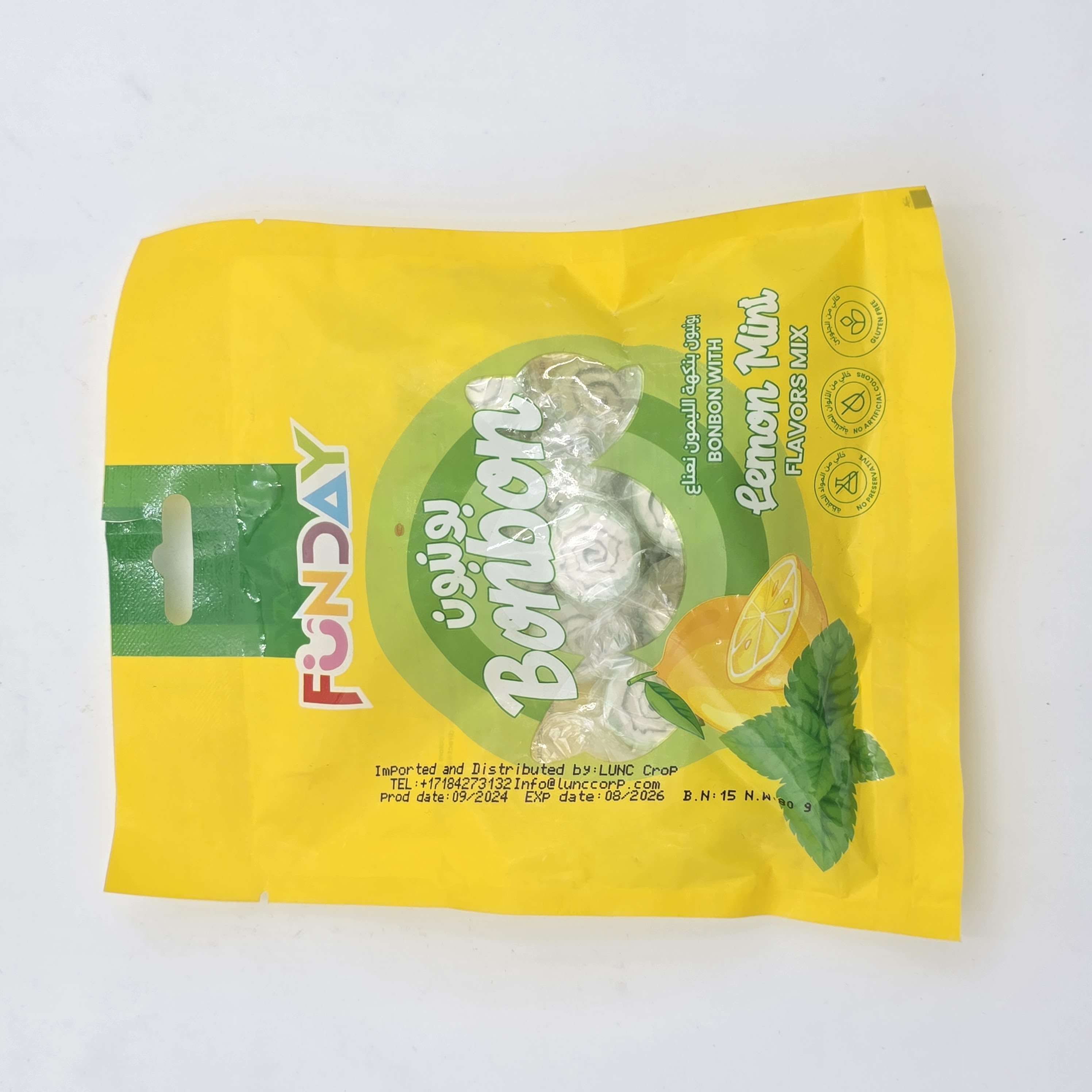 LEMON MINT BONBON CANDY