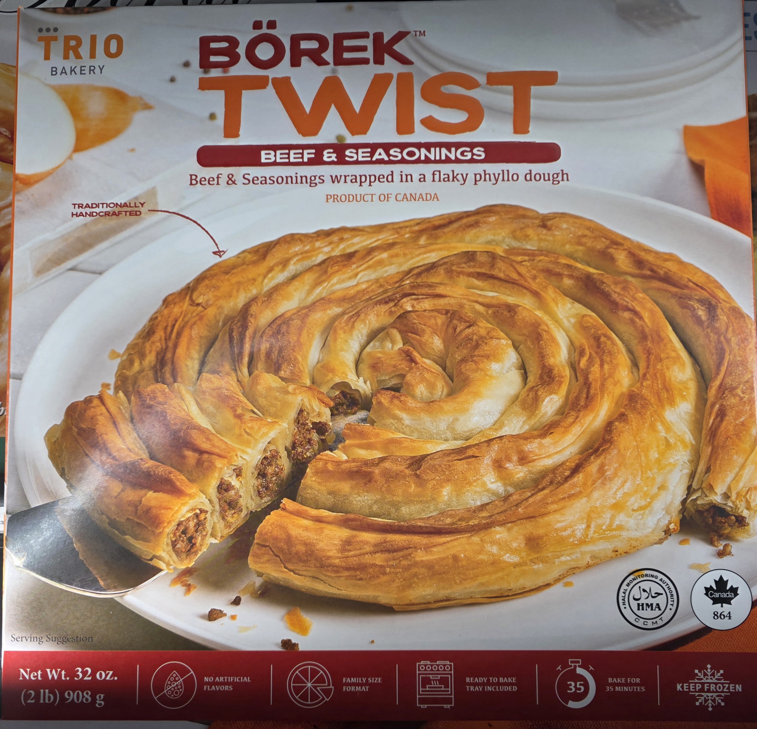 BOREK TWIST BEEF AND SEASONING