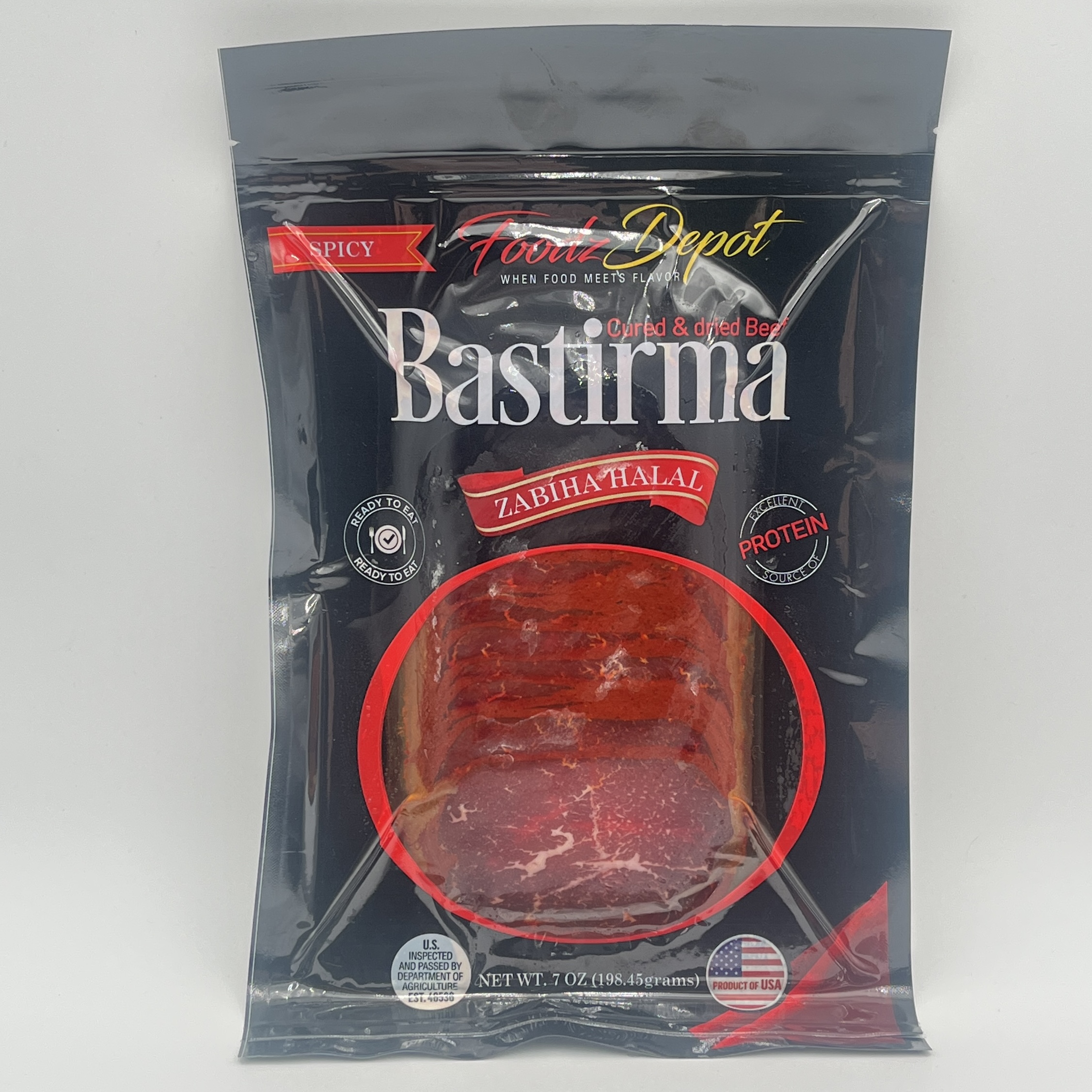 BASTERMA CURED AND DRIED SPICY