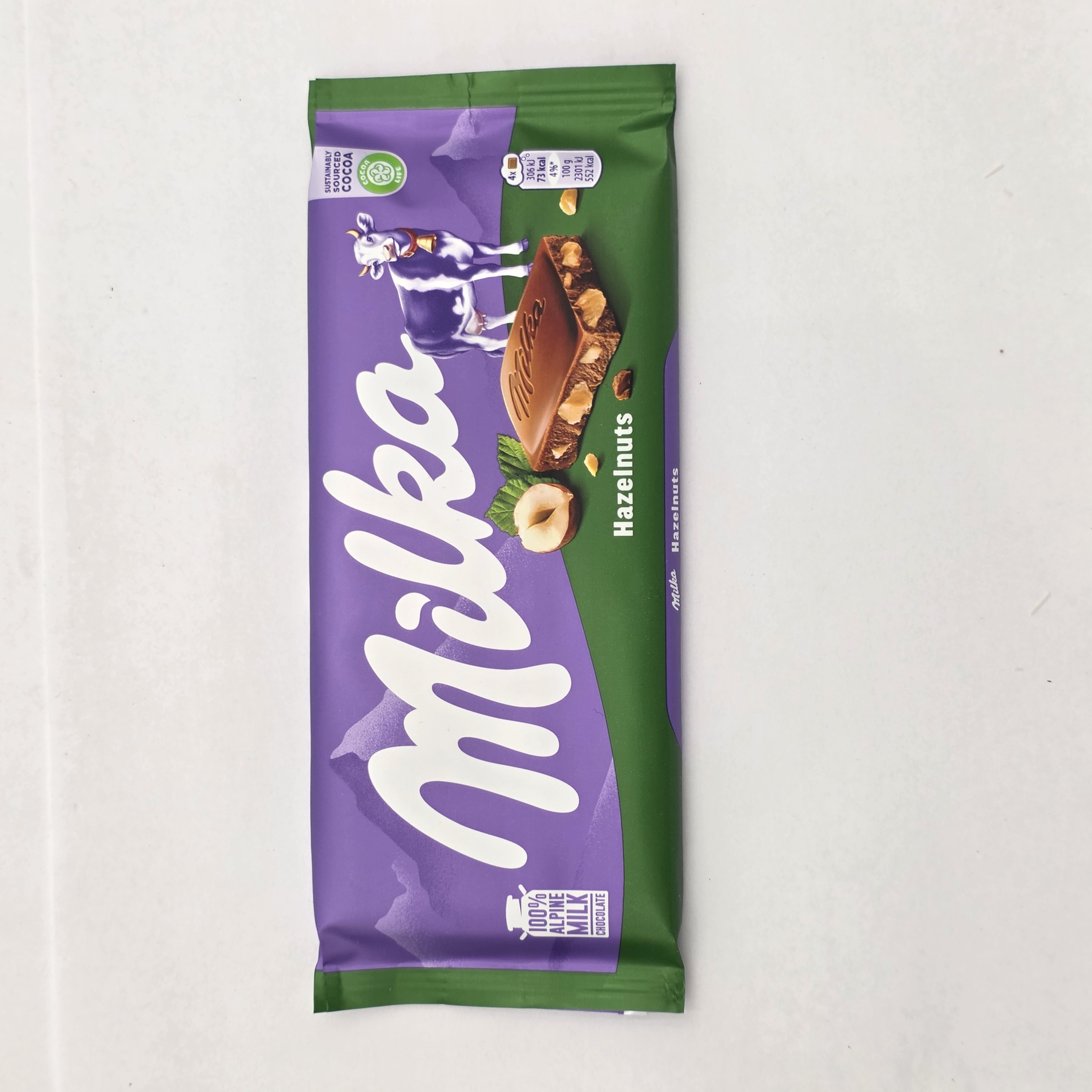 HAZELNUT CHOCOLATE BAR