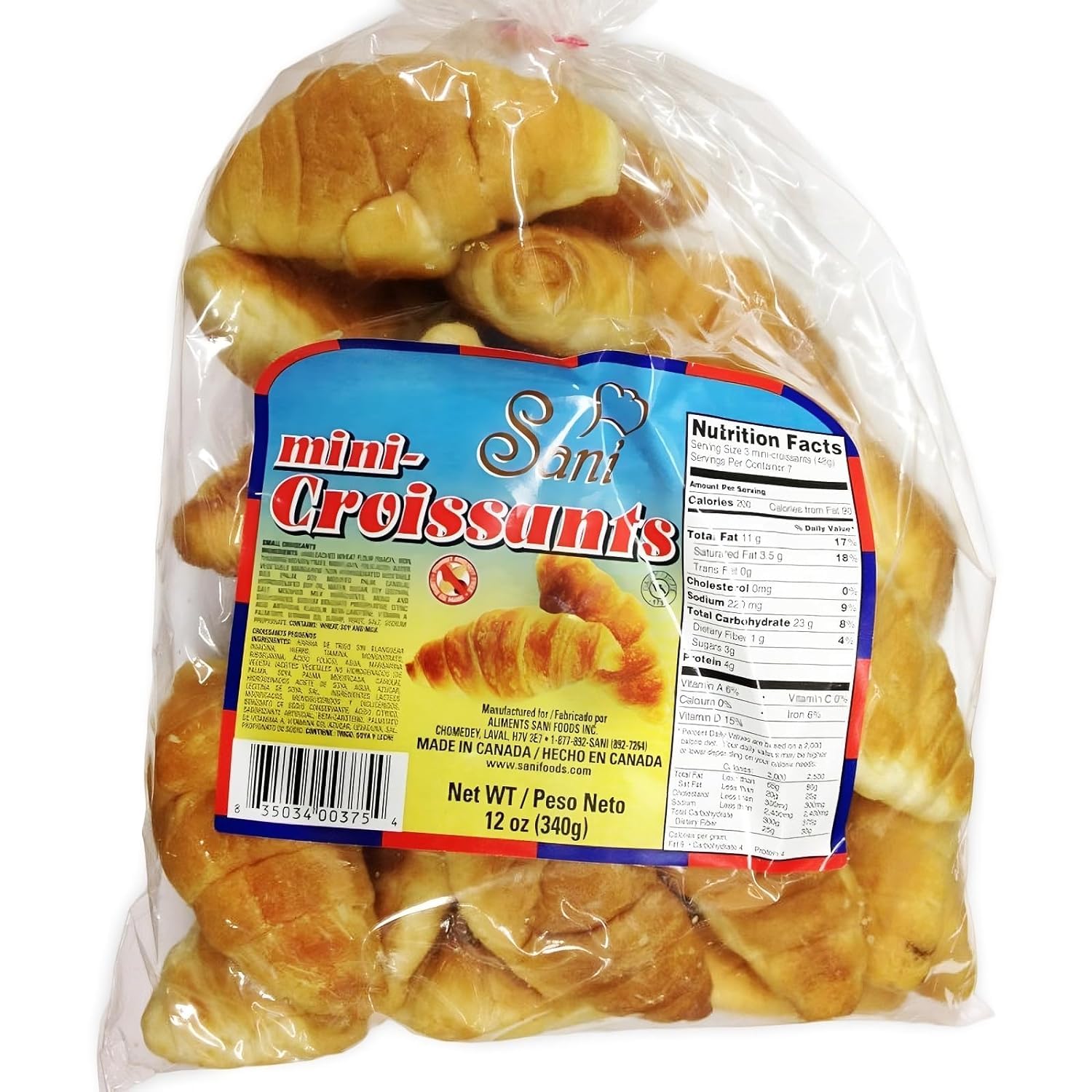 CROISSANTS MINI PLAIN