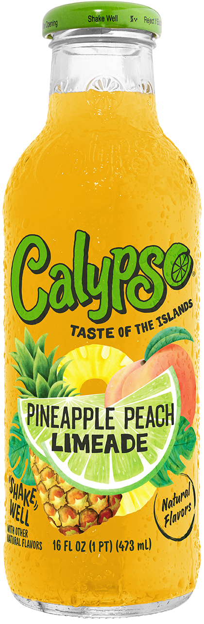 DRINK PINEAPPLE PEACH LIMEADE