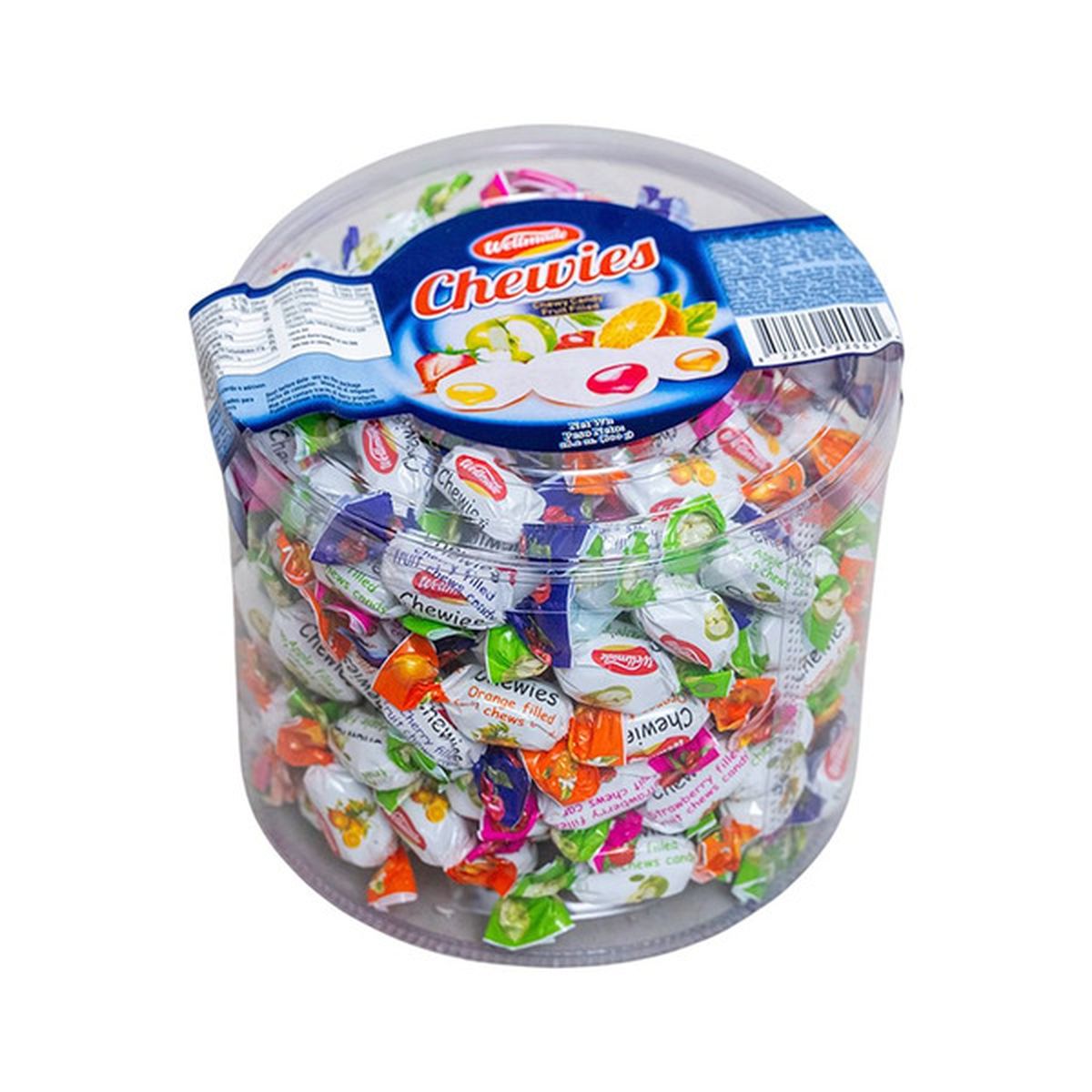 FRUIT CHEWY CANDY TUBS
