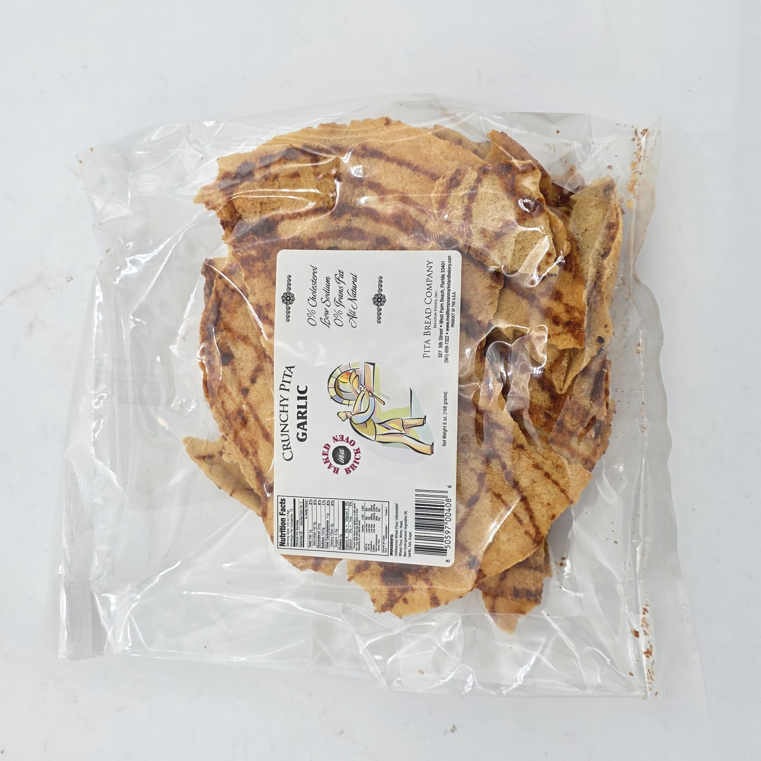 CRISPY PITA GARLIC FLAVOR