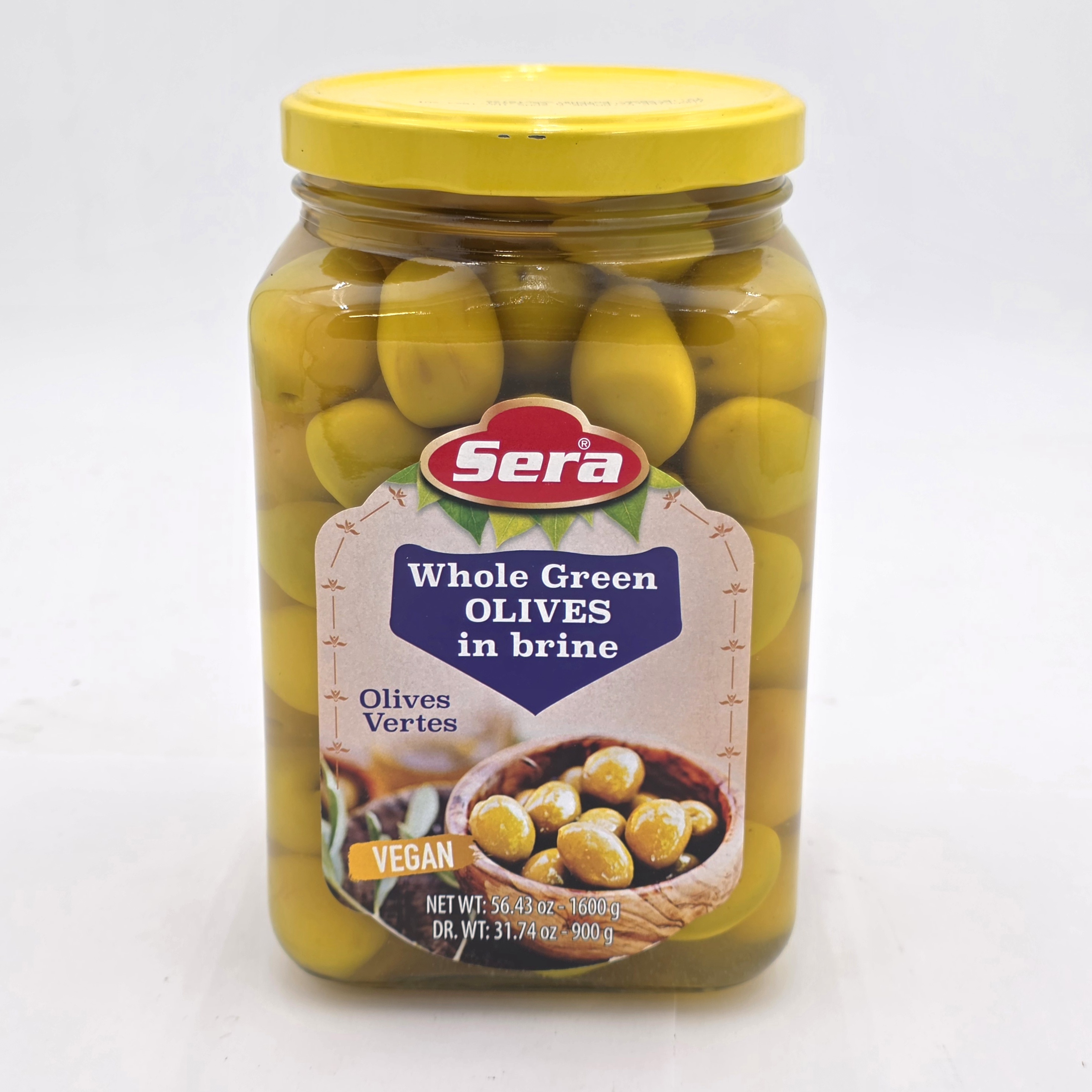 OLIVES GREEN WHOLE IN BRINE