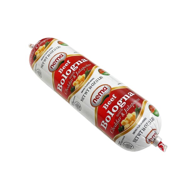 BOLOGNA BEEF WITH CHEDDAR