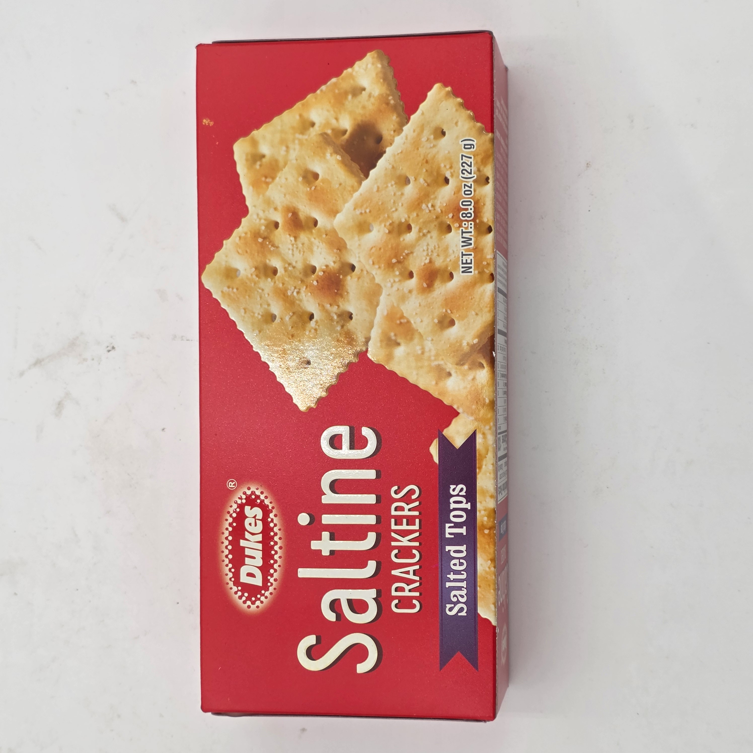 CRACKERS SALTINE SALTED TOPS