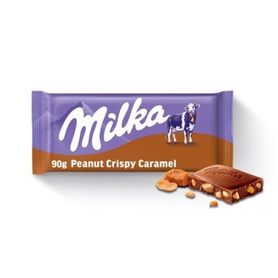 CHOCOLATE PEANUT CRISPY CARAMEL